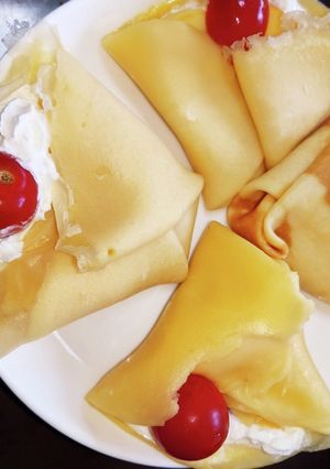 プチトマトのクレープ-レシピのメイン写真