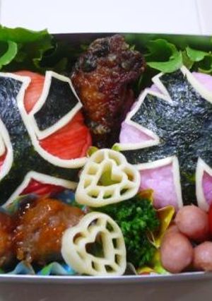 シンケンジャーべんとう*キャラ弁*-レシピのメイン写真