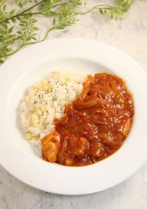 簡単！無水チキンカレー-レシピのメイン写真
