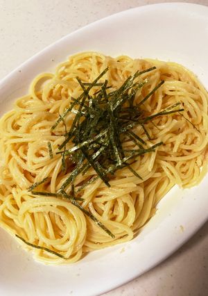 明太子パスタ(娘へ)-レシピのメイン写真