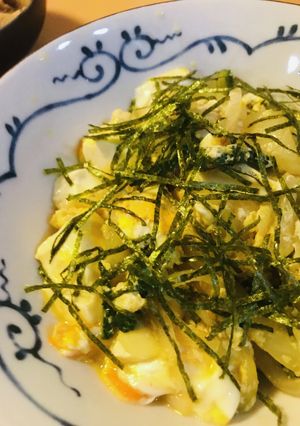 ゴーヤー&オクラの豆腐玉子丼-レシピのメイン写真