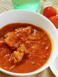 スパイス入りトマトカレー☆ルー使用-レシピのメイン写真