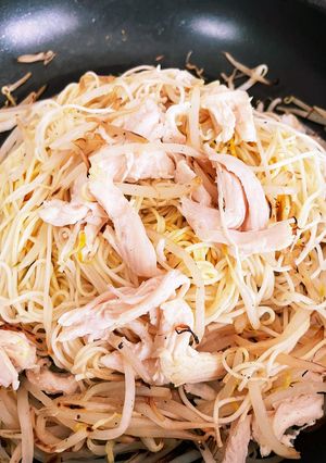 一人暮らしそうめんチャンプルー-レシピのメイン写真