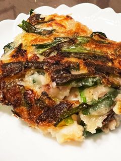 米粉で作るカリカリ海鮮チヂミ タレも簡単-レシピのメイン写真