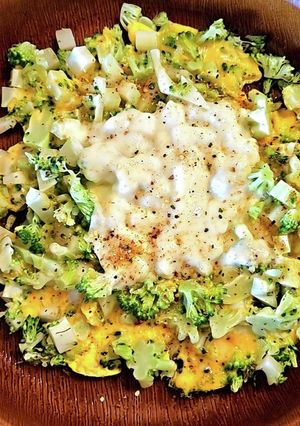 新ブロッコリーと卵のチーズ焼き-レシピのメイン写真