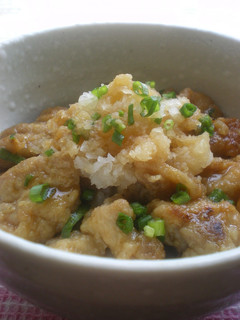 ◆鶏おろし丼◆-レシピのメイン写真