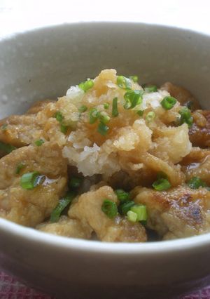 ◆鶏おろし丼◆-レシピのメイン写真