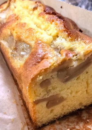 88*林檎とイチジクのバウンドケーキ-レシピのメイン写真