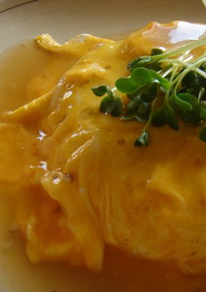 ☆納豆入り☆とろ～り❤あんかけオムライス-レシピのメイン写真