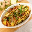ナスのベーコンチーズはさみ焼き