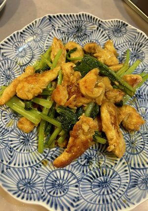 ササミと小松菜のカレーポン炒め-レシピのメイン写真