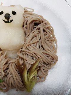 ♫白クマおろしそば〜大根おろし汁のつゆ〜-レシピのメイン写真