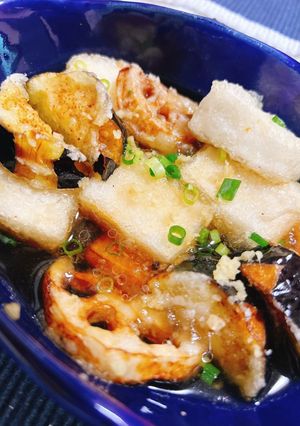 野菜たっぷり揚げ出し豆腐-レシピのメイン写真