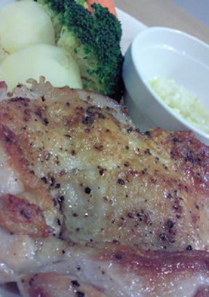 うまうま！鶏もも塩焼き！！～ネギ塩ダレ～-レシピのメイン写真