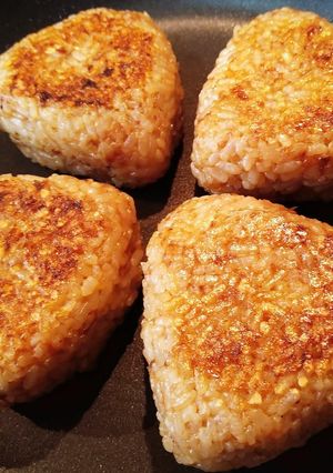 ジュワッとおいしい焼きおにぎり-レシピのメイン写真