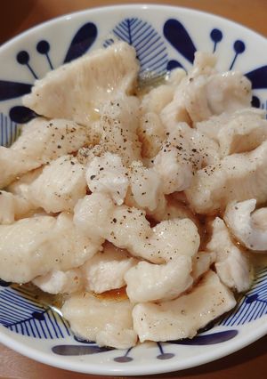 ぷるぷる！鶏むね肉のレモン汁あえ-レシピのメイン写真