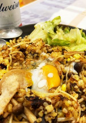 焼肉タレ＋味噌 漢のビビンバ！-レシピのメイン写真