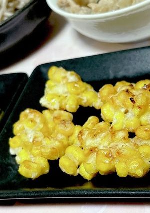混ぜて揚げるだけ〜コーンの天ぷら-レシピのメイン写真