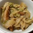 キャベツの油炒め