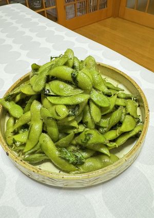 枝豆のバジル炒め-レシピのメイン写真