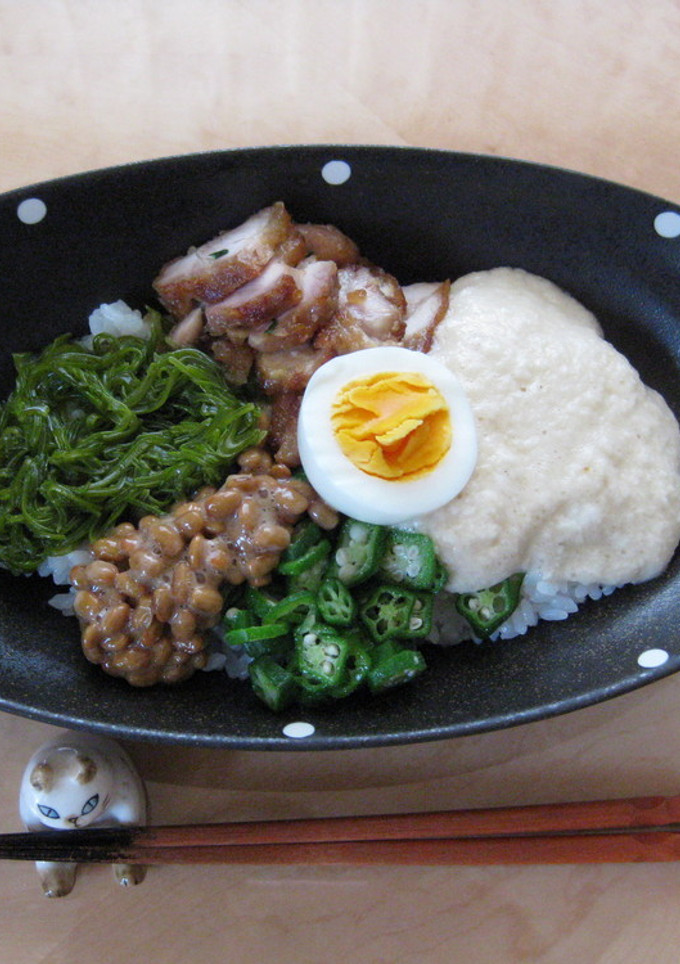 ♪きまぐれのネバとろろ丼ヽ(*´∀｀)ノ-レシピのメイン写真