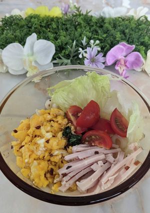 簡単！サラダうどん-レシピのメイン写真
