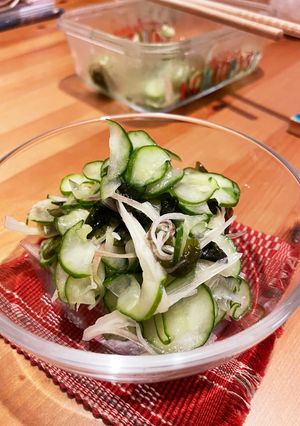 きゅうりと茗荷の酢の物-レシピのメイン写真