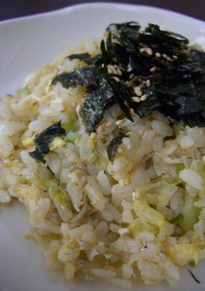 レタスとシラス☆ご飯韓国風！？-レシピのメイン写真