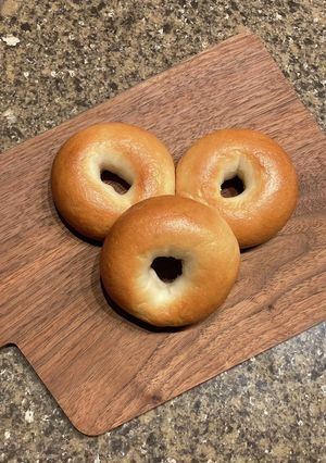 グルテンフリーのふつうの米粉ベーグル-レシピのメイン写真