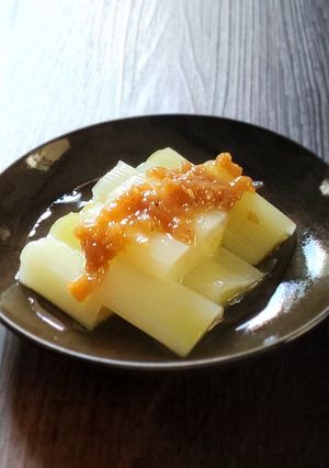 常備菜☆ネギのくたっとレンジ煮-レシピのメイン写真