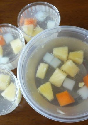 トロピカル缶でさわやかゼリー-レシピのメイン写真