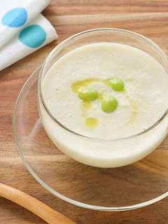 枝豆の冷製ポタージュ【塩麹が決め手♡】-レシピのメイン写真