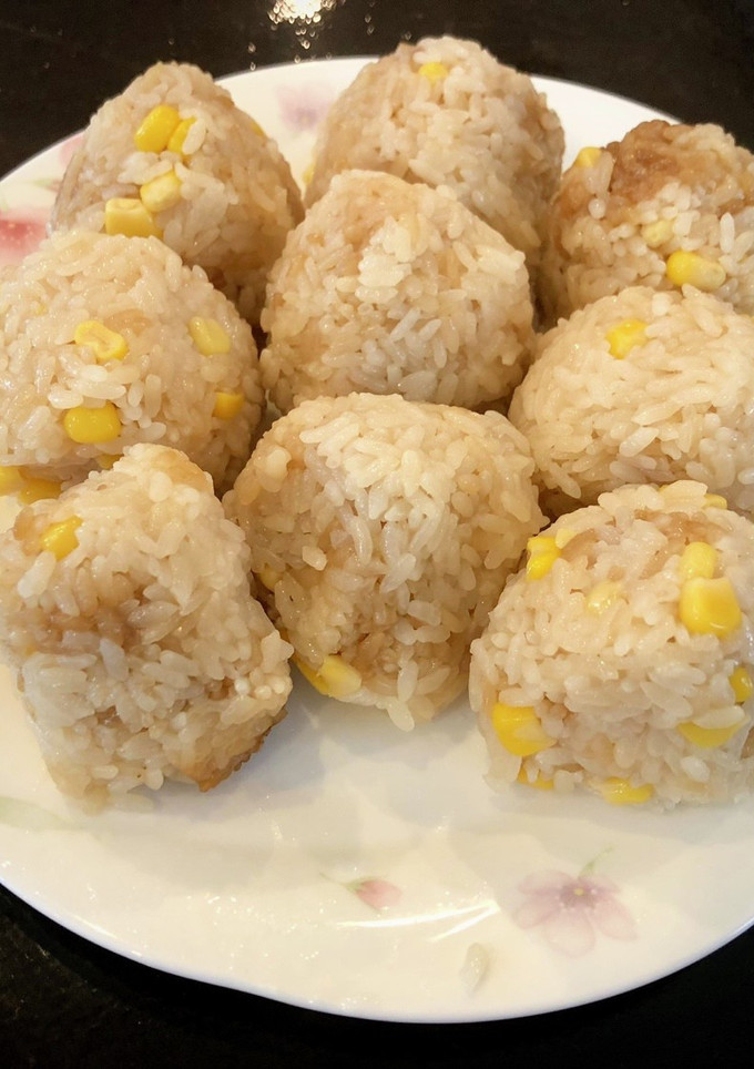 とうもろこしの炊き込みごはん　お握り-レシピのメイン写真