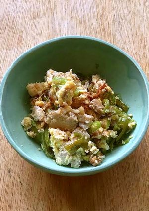 豆腐とピーマンのチャンプルー-レシピのメイン写真