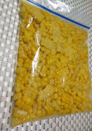 とうもろこしの冷凍保存✿-レシピのメイン写真