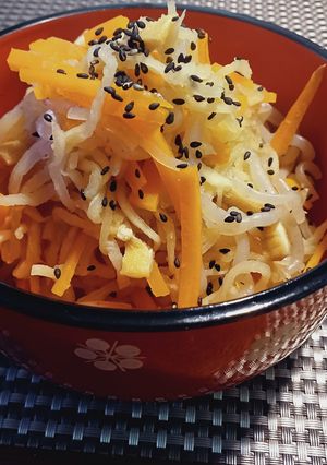 切り干し大根と糸こんヘルシー煮物-レシピのメイン写真