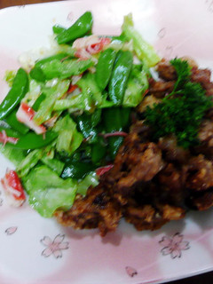 豚肉のカレー味の唐揚げ-レシピのメイン写真