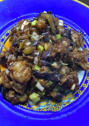 牛肉と茄子のピリ辛味噌炒め-レシピのメイン写真