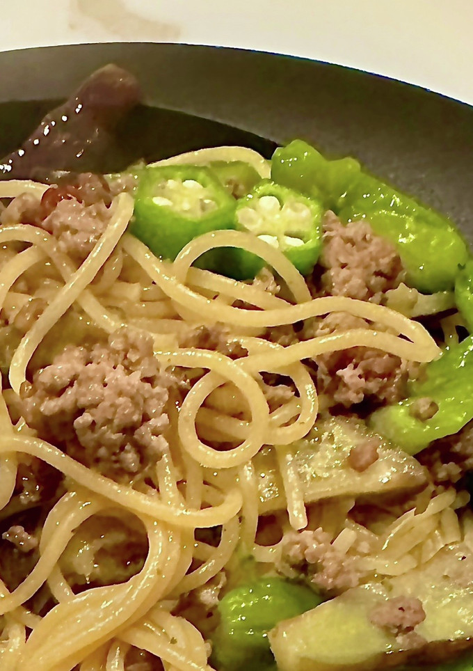茄子とししとうの和風スパゲッティ-レシピのメイン写真