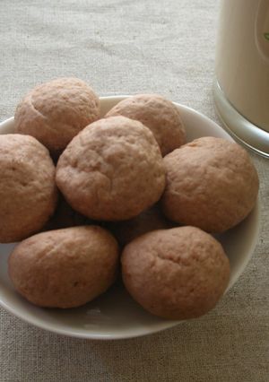 ★レンチンクッキー★ コロコロココア味-レシピのメイン写真