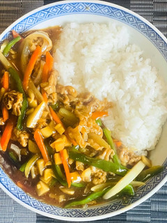 町中華のカレーライス 咖哩肉飯-レシピのメイン写真