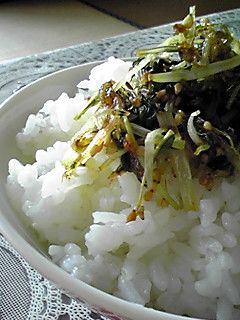 水菜のソフトふりかけ♪-レシピのメイン写真