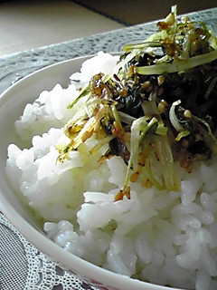 水菜のソフトふりかけ♪-レシピのメイン写真