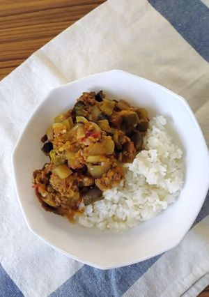 余り野菜を使って　ドライカレー-レシピのメイン写真
