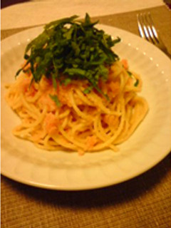 たらこスパゲティー-レシピのメイン写真