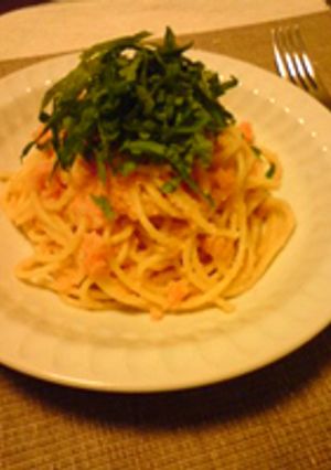 たらこスパゲティー-レシピのメイン写真