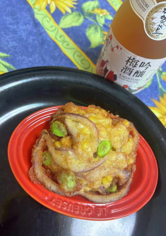 とうもろこしのかき揚げ♬-レシピのメイン写真