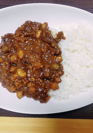 手抜き✩キーマカレー-レシピのメイン写真