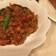 赤かぶのキーマカレー