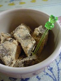 ∞ レンジで簡単 はったい粉飴 ∞-レシピのメイン写真
